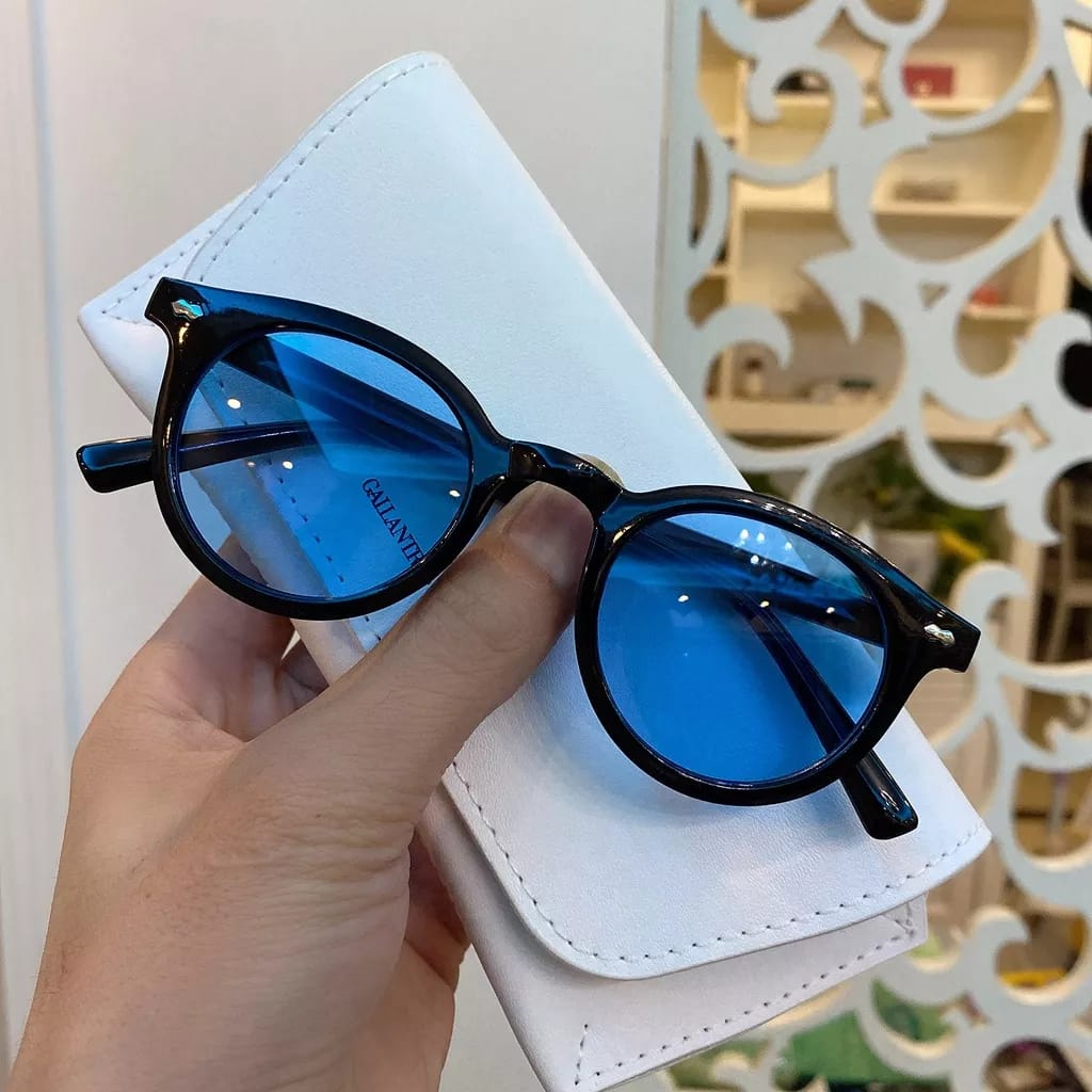 Kacamata Hitam Wanita Pria Anti Radiasi Korea Fashion Sunglasses