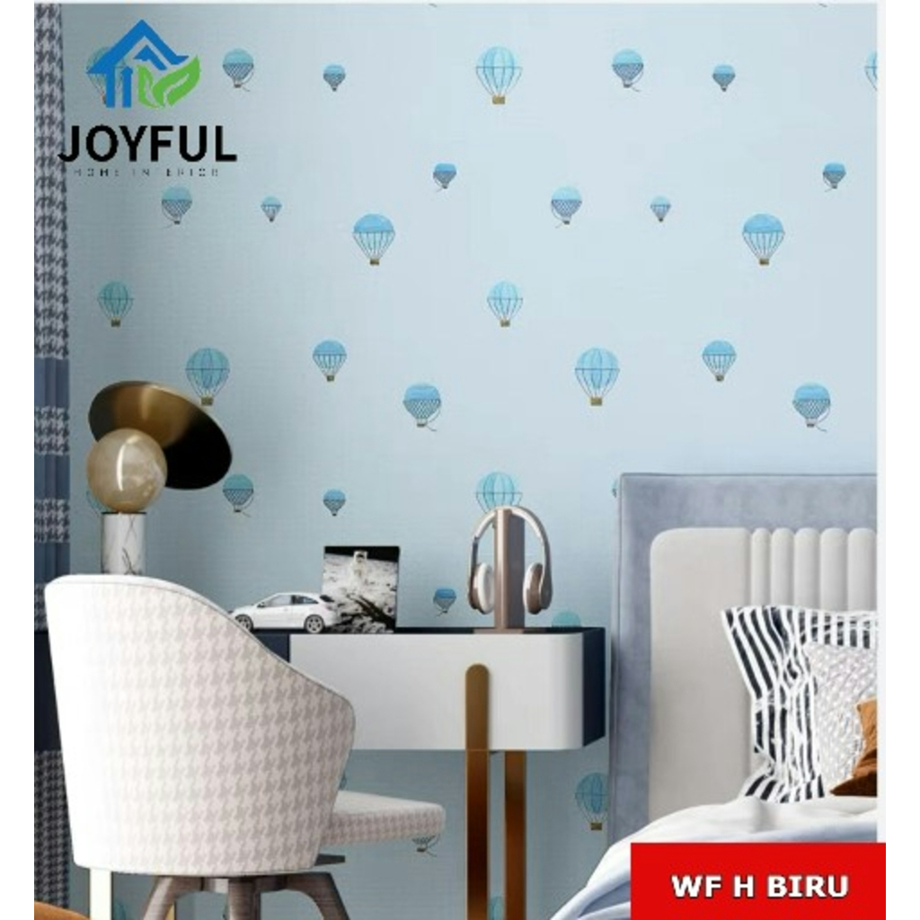 WALLPAPER 3D FOAM TEBAL 5MM (70X70CM) • MOTIF BALON • High Quality