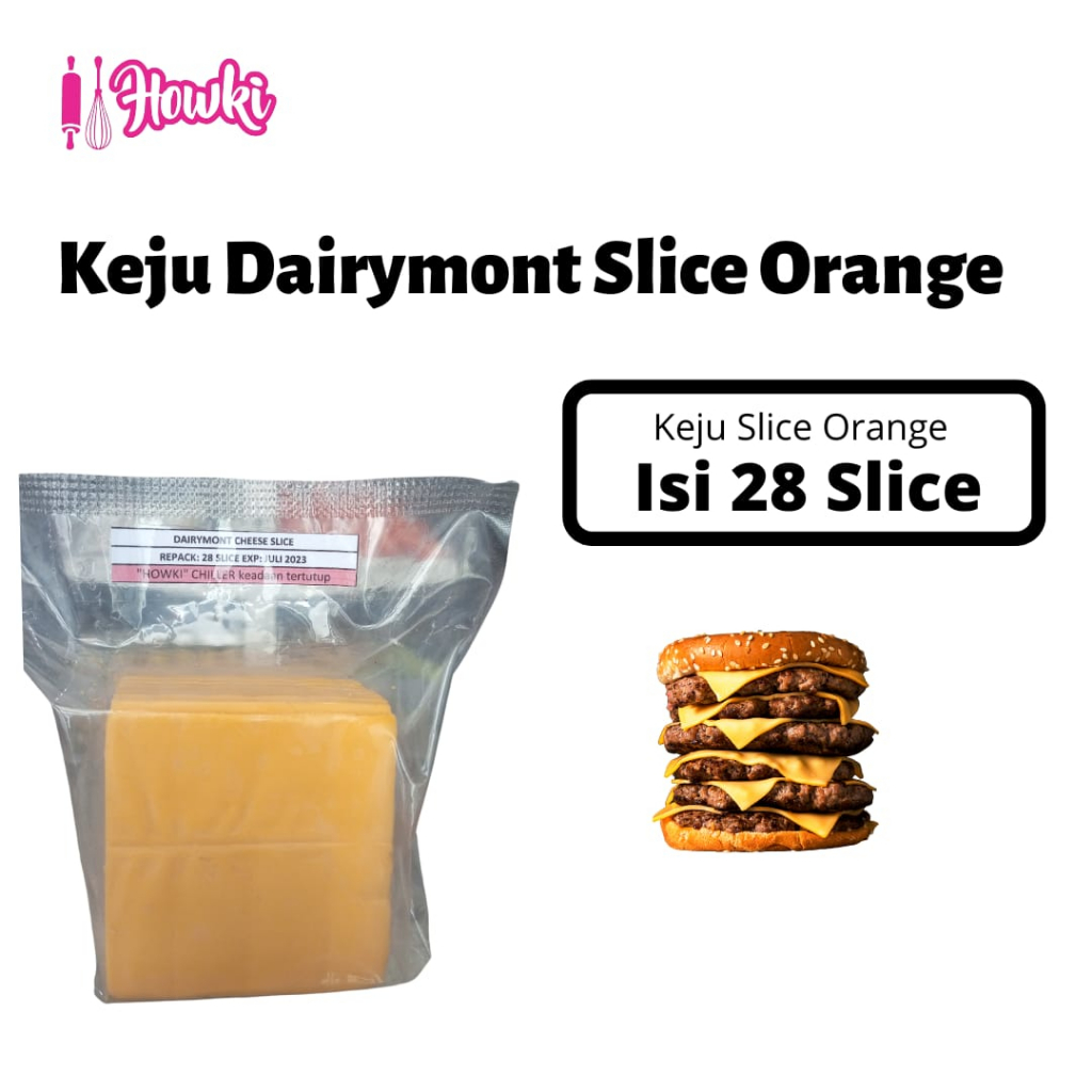 

Keju Slice Burger Dairymonth Orange Repack