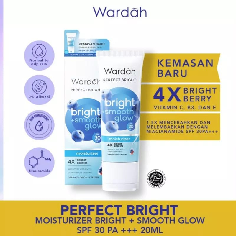 Wardah Perfect Bright Moisturizer Spf 30