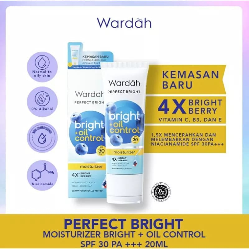 Wardah Perfect Bright Moisturizer Spf 30