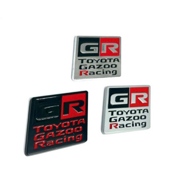 Emblem Logo Gr Toyota Racing Metal 4.8cm