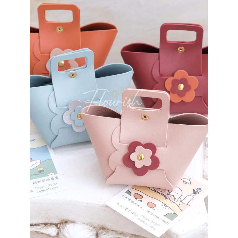 Tempat bunga fresh dekorasi import tas bunga hadiah buket