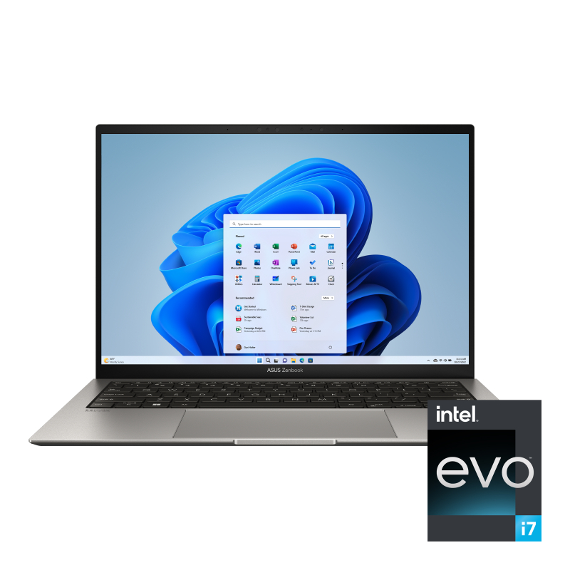 LAPTOP ASUS ZENBOOK S 13 OLED UX5304VA / CORE i7 1355U EVO / RAM 16GB SSD 1TB / 13 INCH 2.8K OLED / WINDOWS 11 - CICILAN 0%