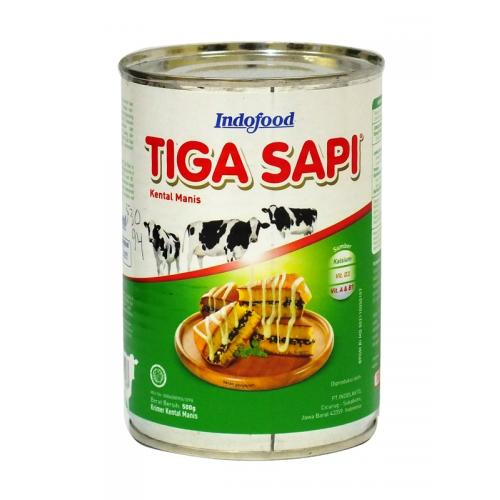 

[490 Gram] Indofood Tiga Sapi Krimer Kental Manis 490 gr Kaleng