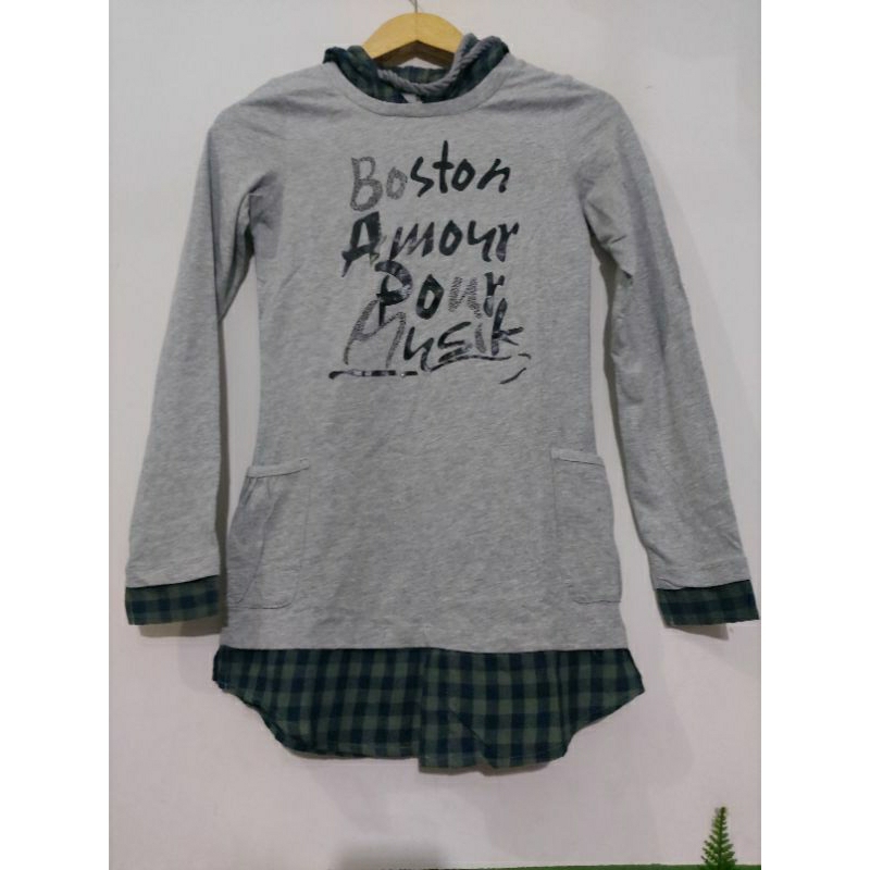 atasan hoodie anak im port