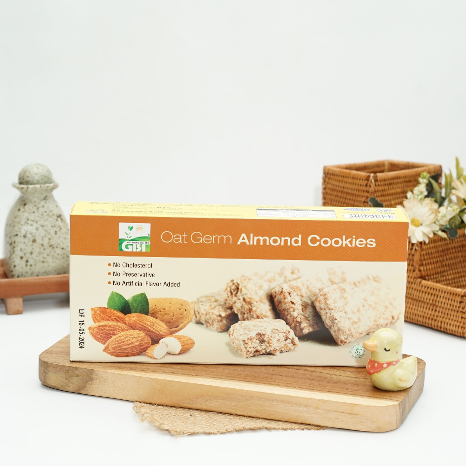 GBT Oat Germs Almond Cookies 180gr Biskuit Gandum