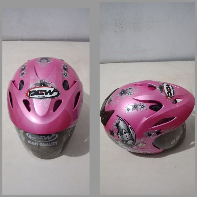 Helm Dew pink bunga helm bunga helm dew motif helm bunga
