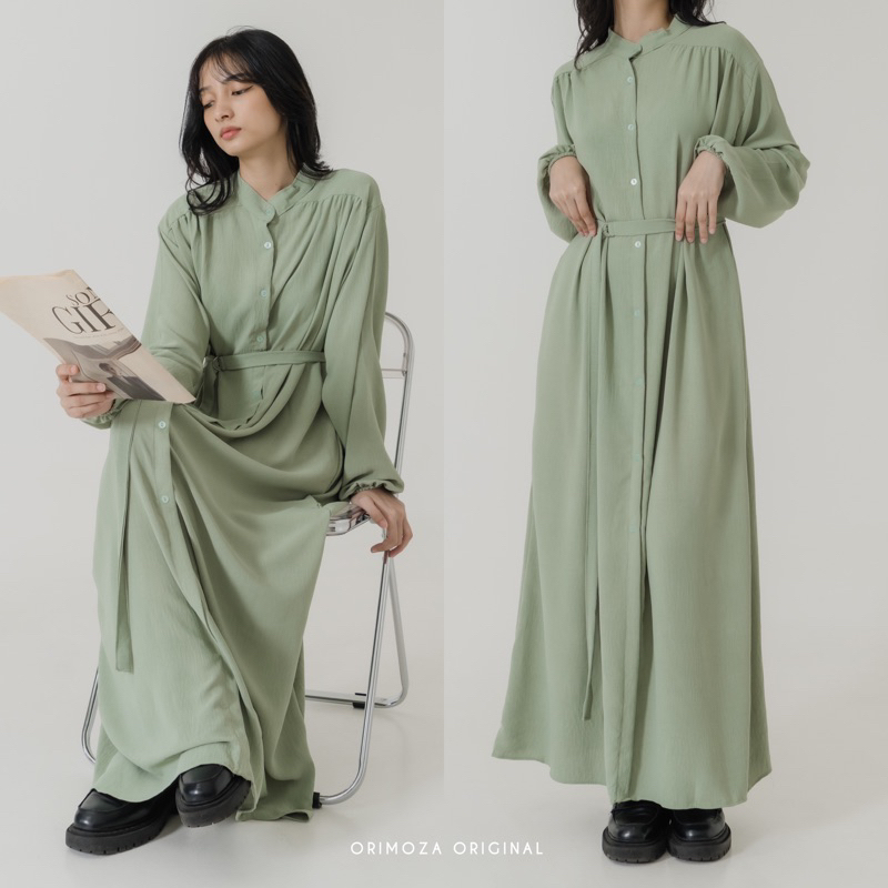 Kesya Dress Wanita Crinkle Airflow High Quality