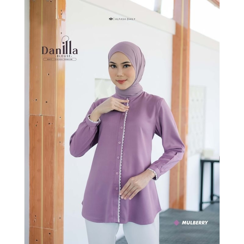 DANILLA BLOUSE RENDA ALFASA Daily TERBARU//BLOUSE TERBARU//BLOUSE TERKINI//KEMEJA WANITA TERBARU//KE