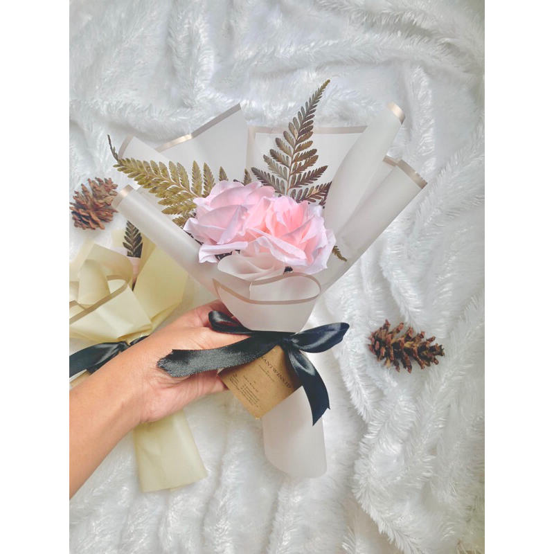 TWIN ROSE BOUQUET | BOUQUET WISUDA