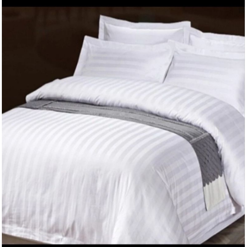 bedcover set katun lokal premium best seller |minimalis pasta salur |