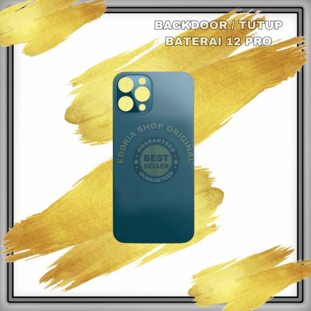 BACKDOOR TUTUP BATERAI / BACK COVER 12 PRO ORIGINAL NEW