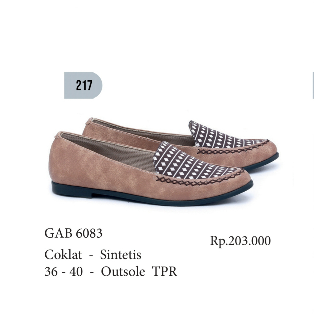 promo sepatu wanita murah,sepatu flat wanita,flat shoes murah GAB6083