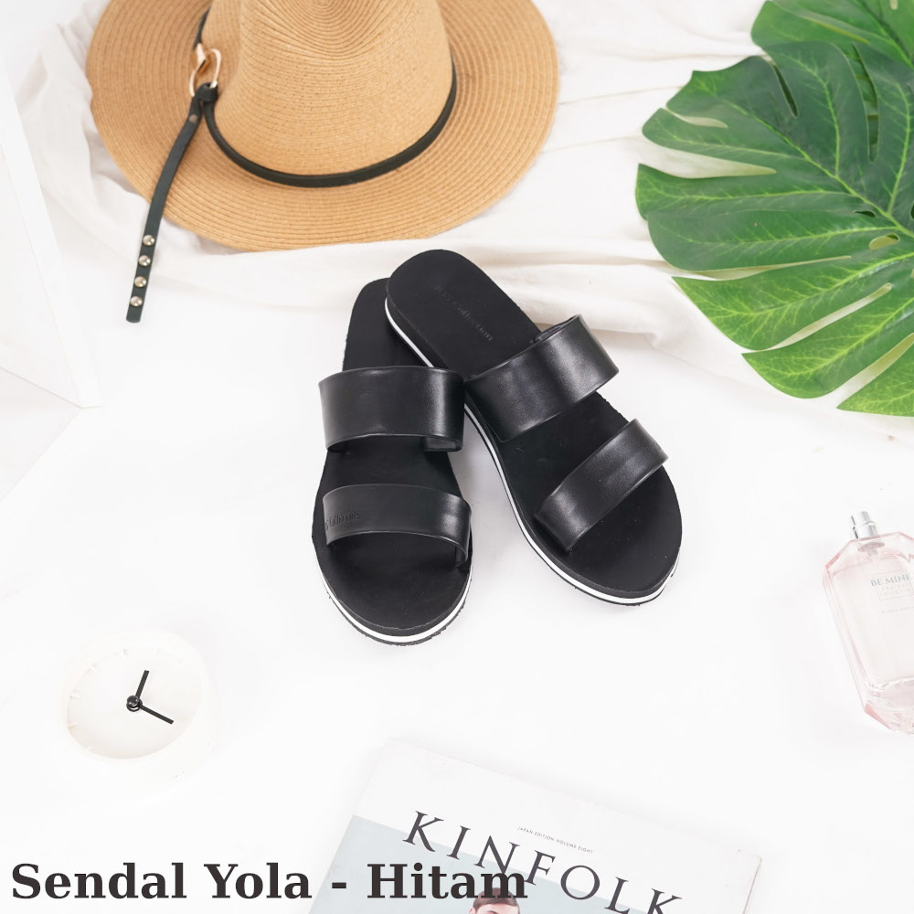 Sandal Selop Wanita - Yola Tinggi 3 cm by Jos Collection