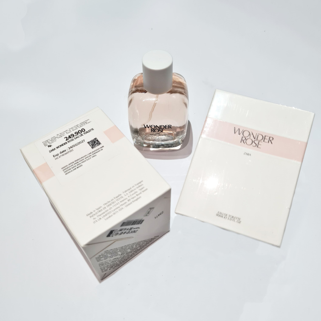 Parfum Zara Wonderose Original / Zara EDT Parfum 90 ML