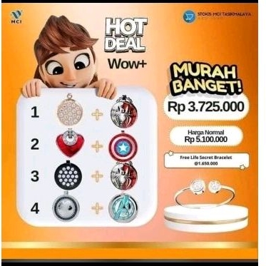 MCI PAKET WOW+ 3 PENDANT/ GELANG