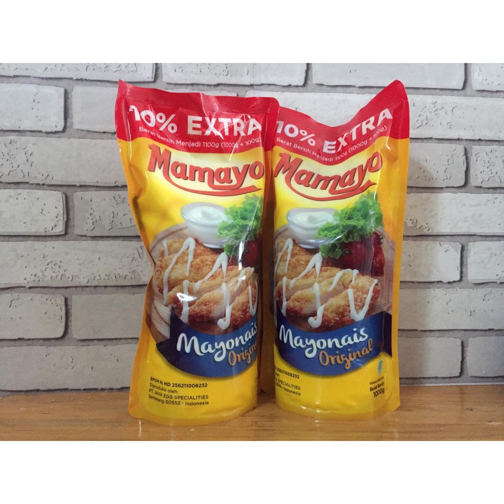 

Mamayo Mayonaise Original 1 kg by Cimory kemasan Refill Pouch EXTRA Zahira mart