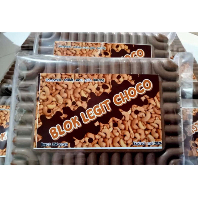 

BLOK LEGIT CHOCO 350GRAM COD