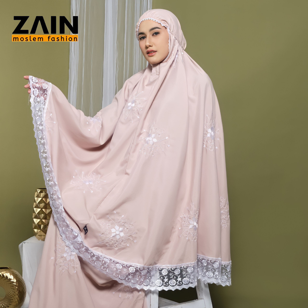 ZAIN - Muken Dewasa Katun Bordir Starla Cantik Mewah