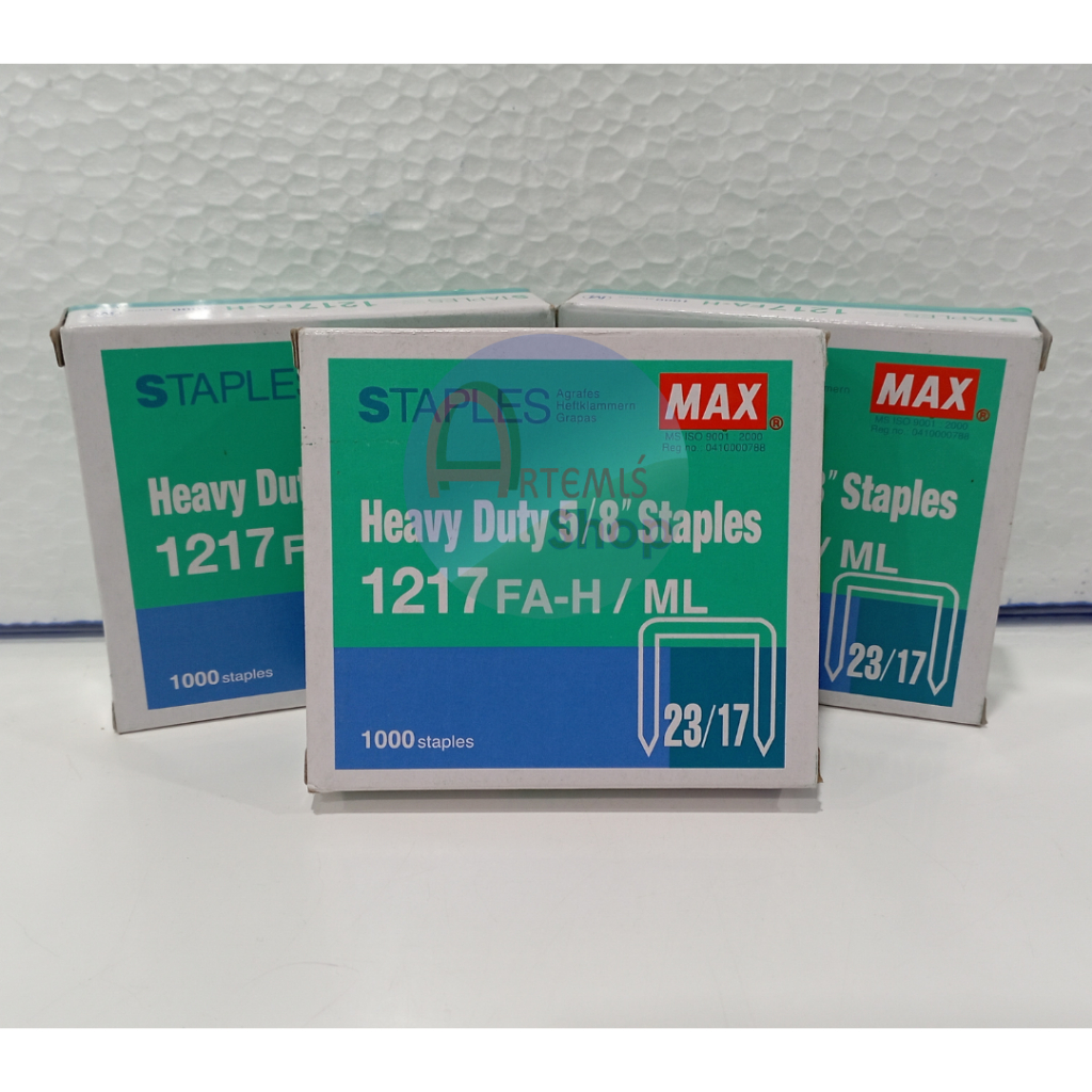 

Isi Staples / Stapler / Hekter MAX 1217 FA-H / ML 23/17