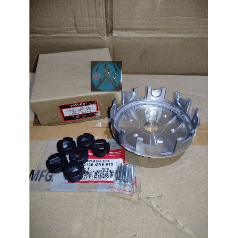 Rumah Kampas Kopling Alumunium Kopling Supra Supra Fit Original Yasuho