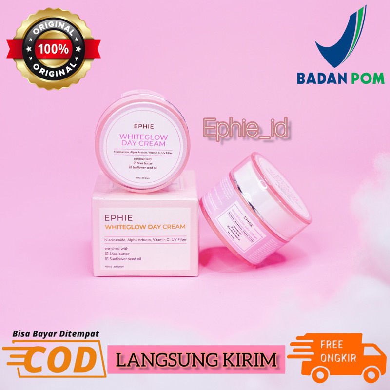 day cream whiteglow ephie suncreen