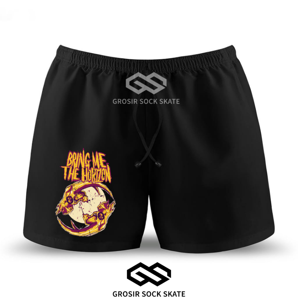 BOXER CELANA PENDEK MUSIC BAND BMTH