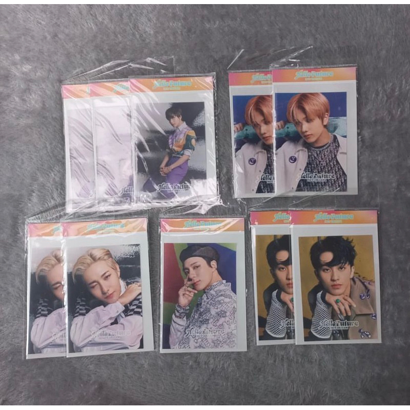 [Ready stock] SEALED Merch MD Hello Future NCT DREAM Postcard + Hologram photocard set - haechan jen