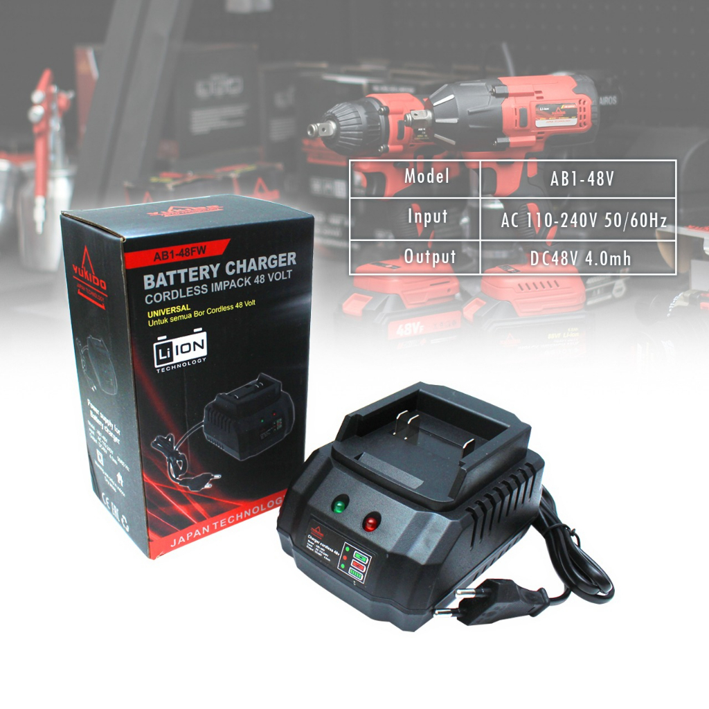 NEW charger bor cordless 48V 12v nrt pro ori  ryu edon 15v volt charger bor 12 volt batrai 12v 15v bagus ori kinmaster modern