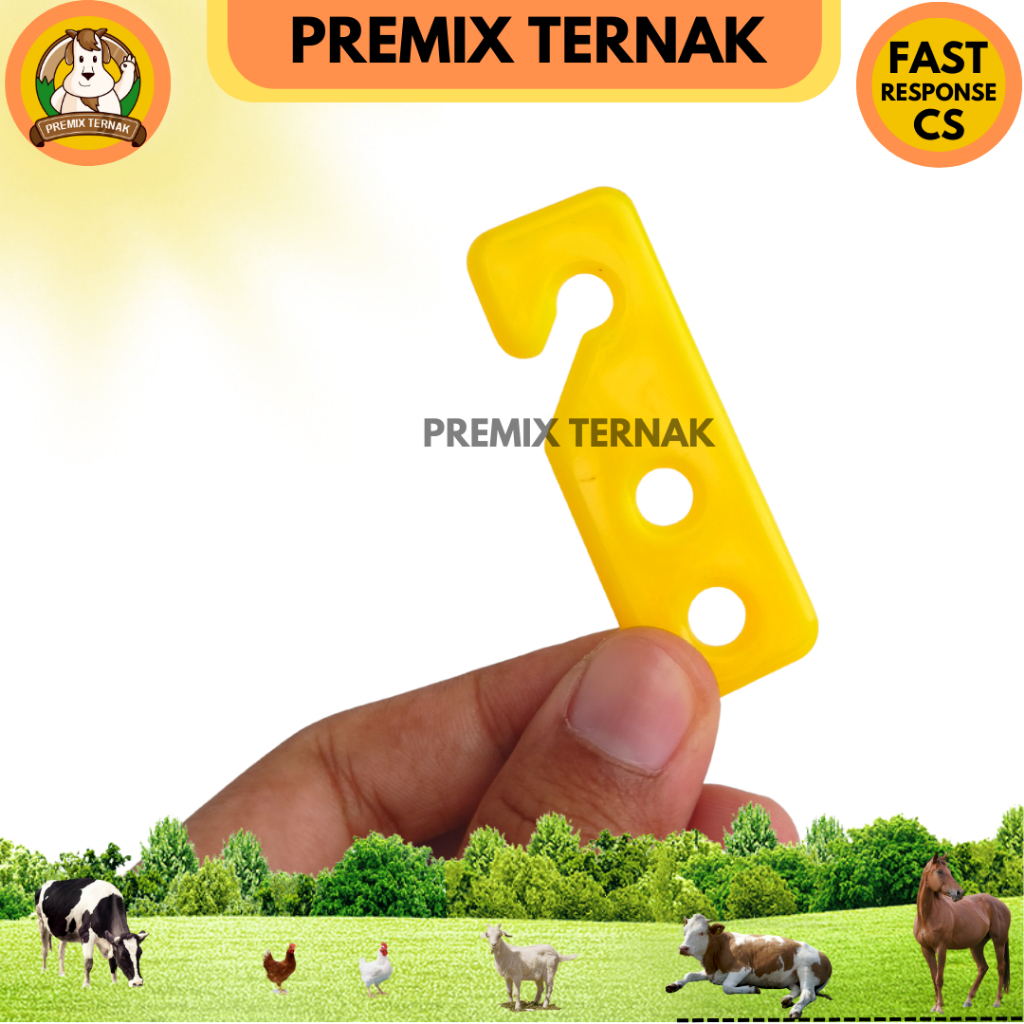 PENGIKAT TALI PAKAN AYAM - Tempat Makan dan Minum Ayam, Peralatan Peternakan Adjuster Plate