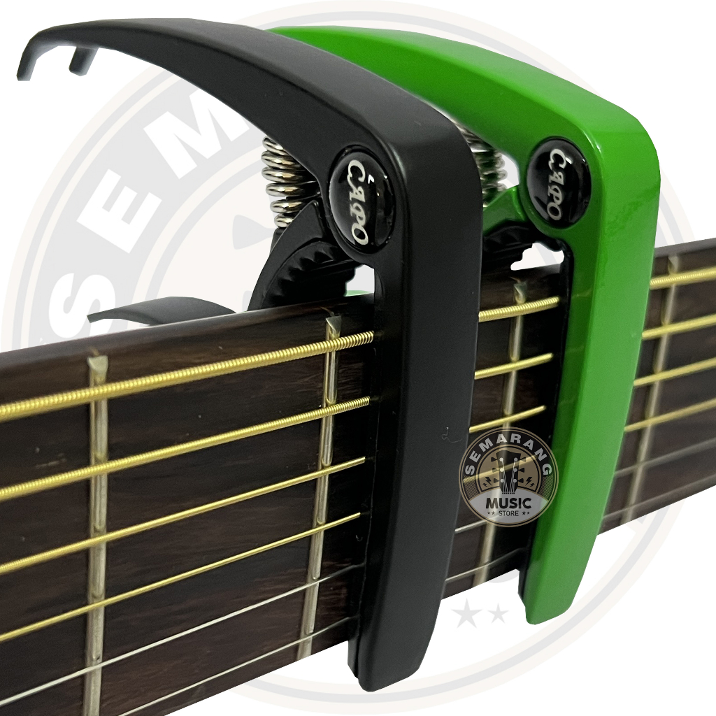 ORIGINAL!!! Guitar Capo Premium Penjepit Senar Gitar Kapo Gitar Akustik atau Elektrik Ukulele Bahan Besi Capo Gitar Akustik Elektrik