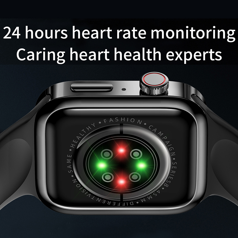 IWO Z56 Smart Watch PK i8 promax with NFC 1.99 inches Square Screen Bluetooth Call IP67 Waterproof Long Standby Watches Heart Rate Monitor Fitness Tracker