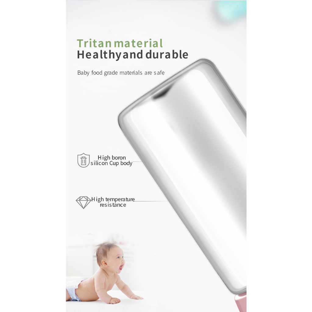 Mini Juicer Portable Juicer 6 Blade Gelas tebal 450ml Multi -Fungsi Juicer