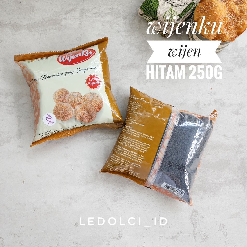 

RB WIJEN HITAM HALAL 250 GR PREMIUUM QUALITY BLACK SESAME SEEDS 250 GR
