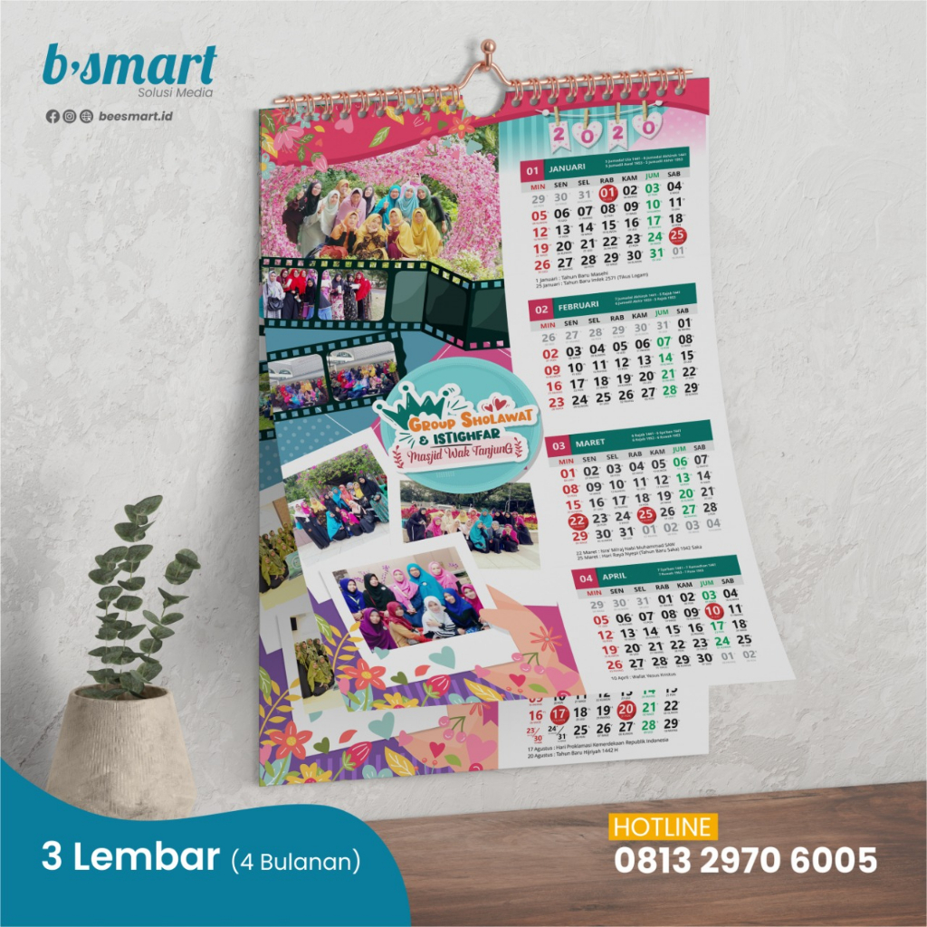 

CETAK KALENDER DINDING UKURAN 38x53 CM, 3 LEMBAR [KLEP SENG]