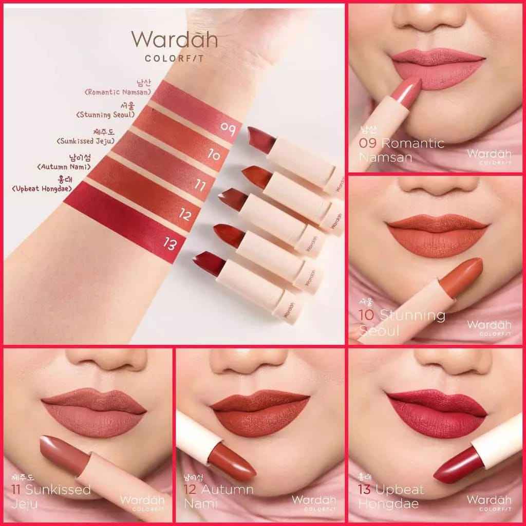 Wardah Colorfit Ultralight Matte Lipstick