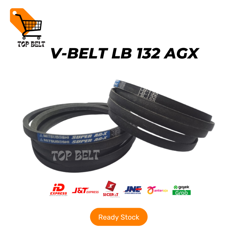 Mitsuboshi V-Belt LB-132 (AGX) CORIN MAXXI F-MATIC