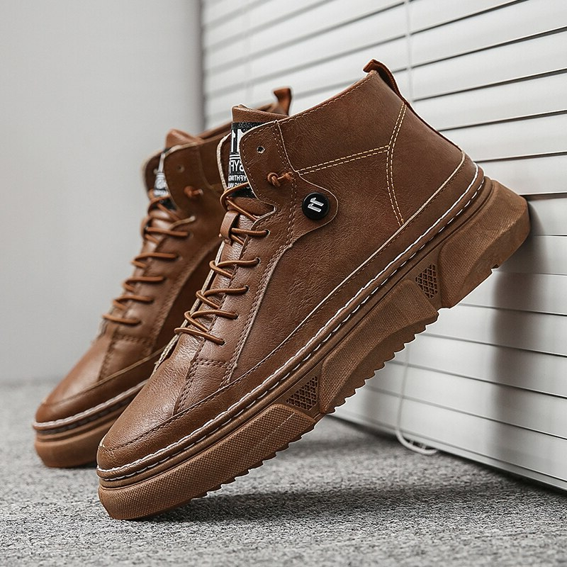 Sepatu Pria Sneakers Import - Sneaker MARTIN LUTHER Boot RZ-01 Cassual Shoes - Sepatu Boots Kasual Santai