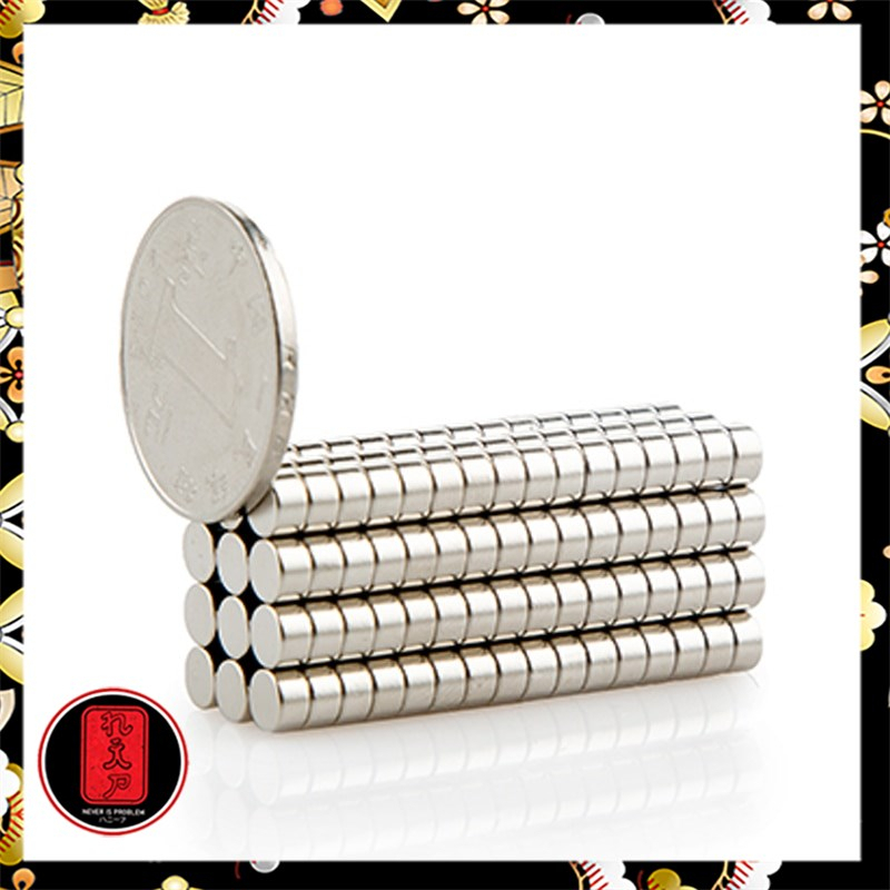 Taffware Powerful Neodymium Magnet NdFeB N35 50 PCS - MG01 - Silver