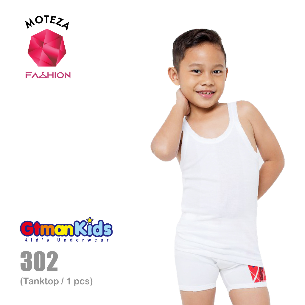 Kaos Dalam Singlet Anak Laki-laki - GT Man Kids 302 BB