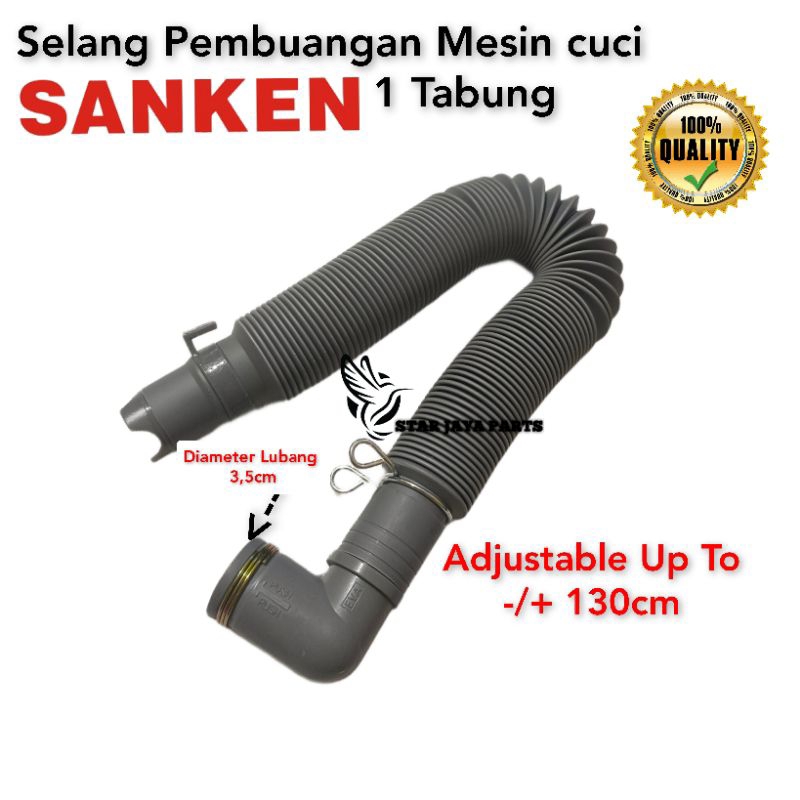 Selang Pembuangan Mesin Cuci Sanken 1 Tabung / Top Loading Quality