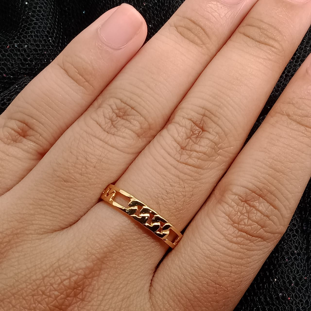 Cincin Emas 17K - 1.55 Gr Kadar 750 - 5123