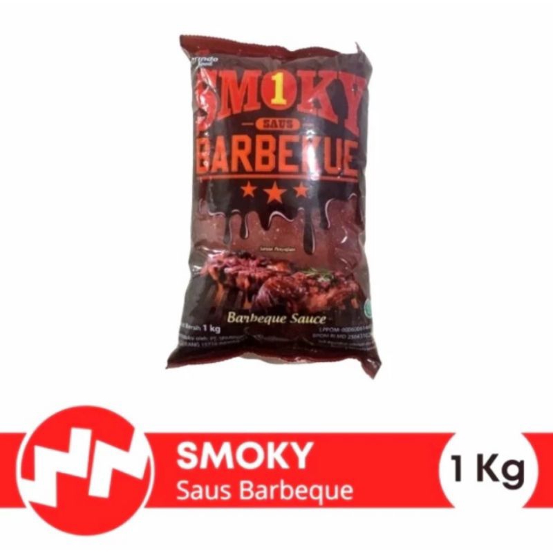 

Smoky1 Saus Barbeque 1kg Sauce Bbq Smoky 1