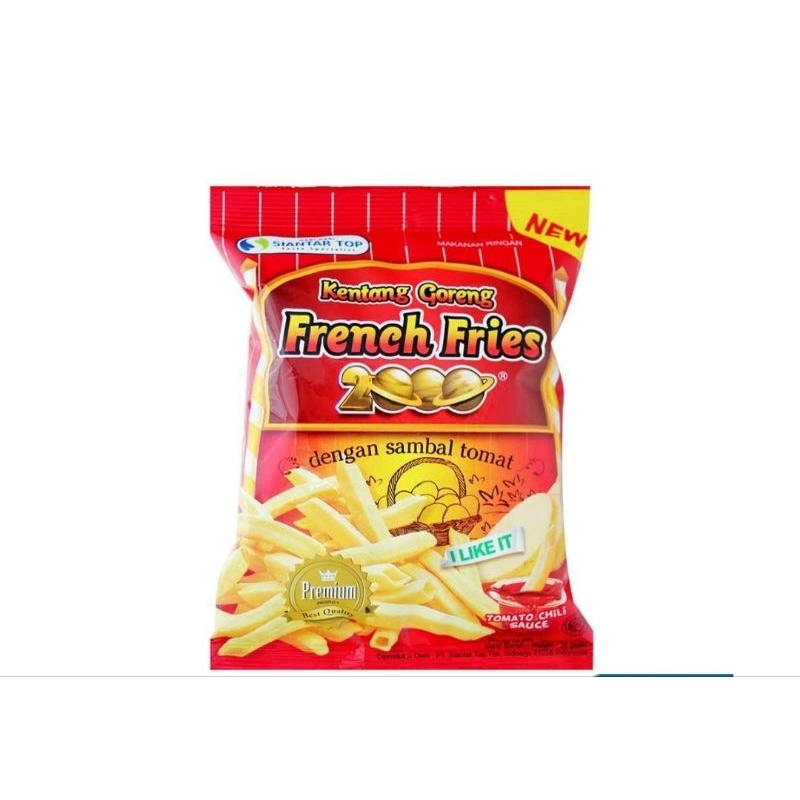 

French Fries 2000 Snack Kentang Goreng 24 g