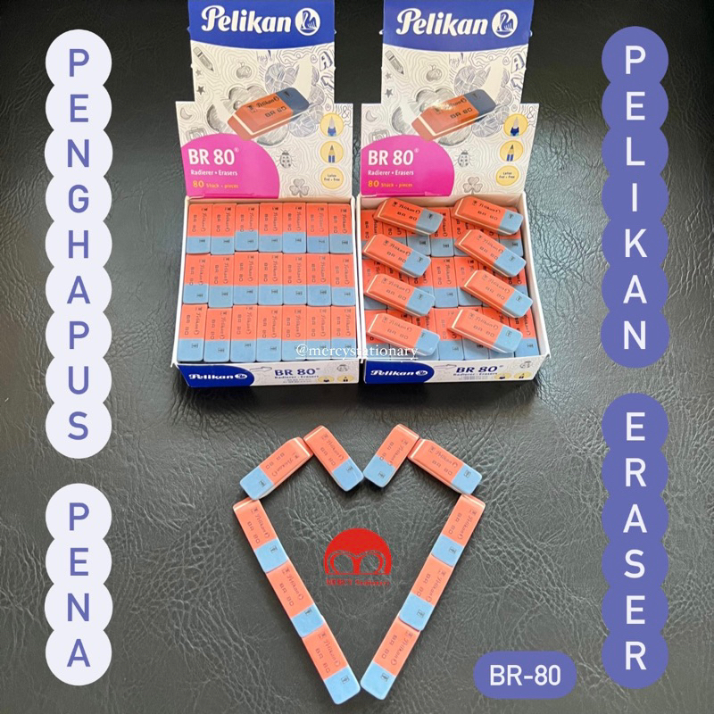 

Penghapus Bolpen Pelikan Eraser BW80 BR80