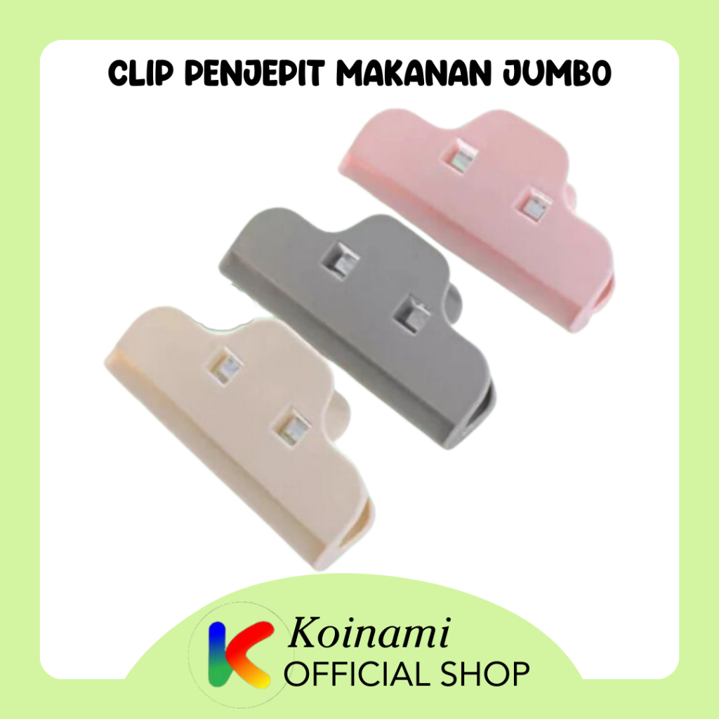 Clip Penjepit Makanan Jumbo - Clip Food - Penjepit Bungkus Makanan Jumbo - Clip Makanan klip makanan