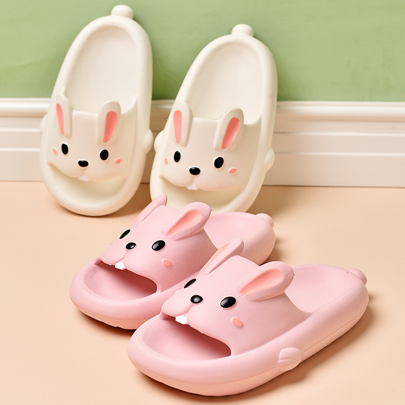 Sendal Anak anak Kelinci Karet Slippers EVA Anak Laki-Laki Dan Perempuan Rabbit Import Sendal Gambar Kartun Lucu Size 30-35