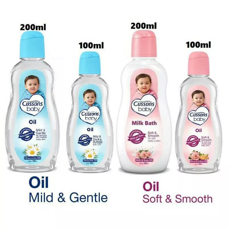 CUSSONS BABY OIL 100+100ML/50 +50 ML