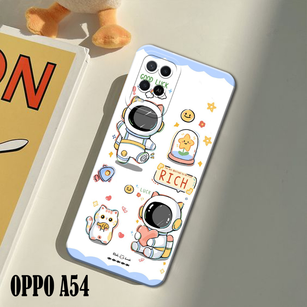 Case Hp Oppo OPPO A54 - Casing Oppo OPPO A54  - Latopiacase - Fashion Case ASTRONOT-  Case Cewek- Ca